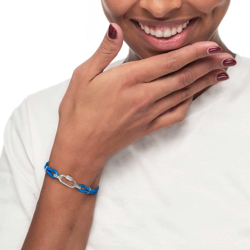 Bracciale anello centrale ovale Uomo Marlu' - 30BR0023-B