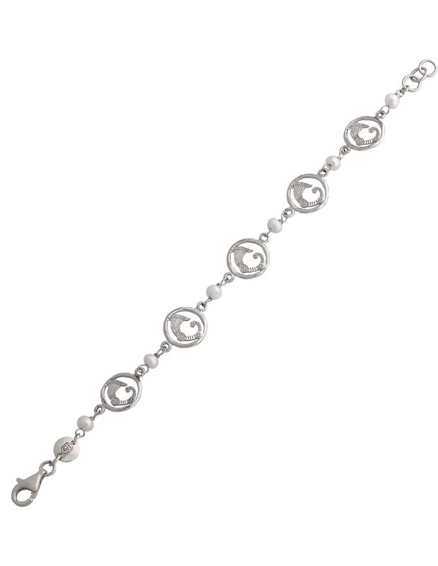Bracciale draghetti light e perline - Spadafora Gioielli Bracciale draghetti light e perline - Spadafora Gioielli