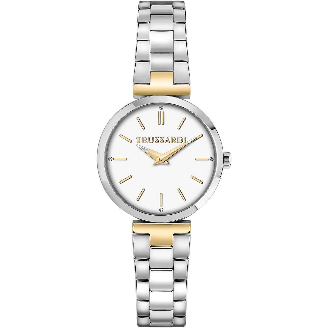orologio solo tempo donna Trussardi Loud Bicolore 30mm