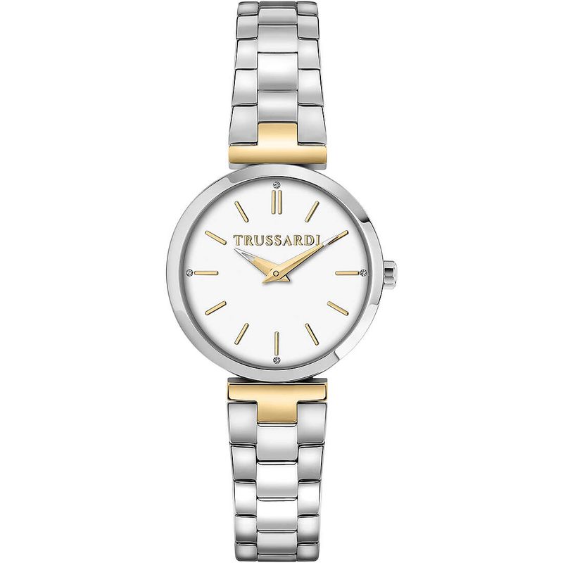orologio solo tempo donna Trussardi Loud Bicolore 30mm orologio solo tempo donna Trussardi Loud Bicolore 30mm