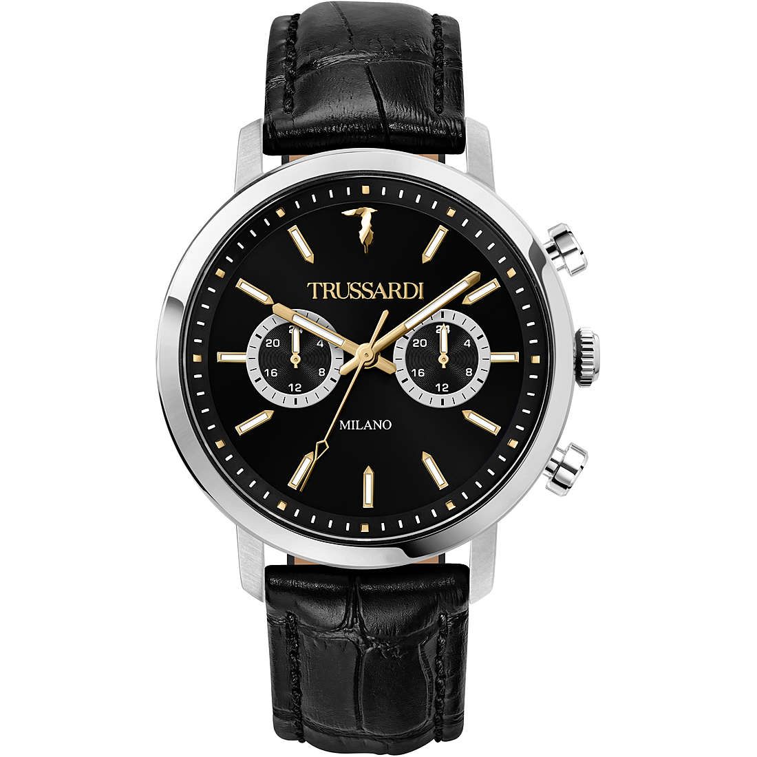 Orologio Trussardi Uomo T-Couple Acciaio / pelle 43mm