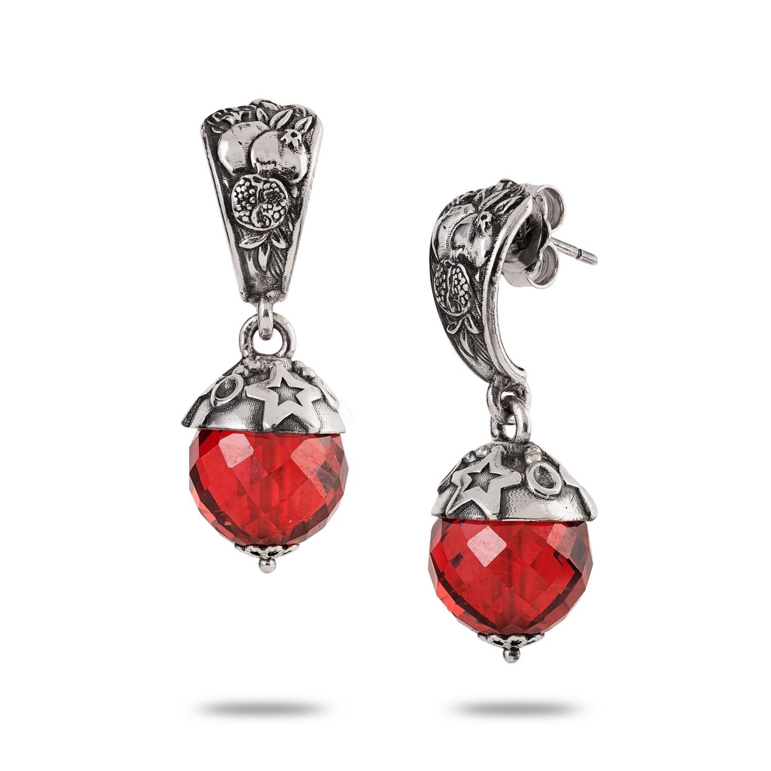 Orecchini Con Zirconia Sfaccettata Orecchini Con Zirconia Sfaccettata "Inverno" - Gerardo Sacco