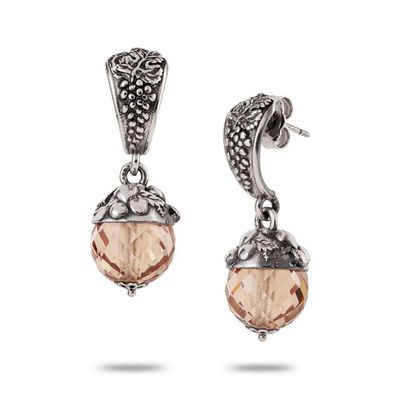 Orecchini Con Zirconia Sfaccettata "Autunno" - Gerardo Sacco