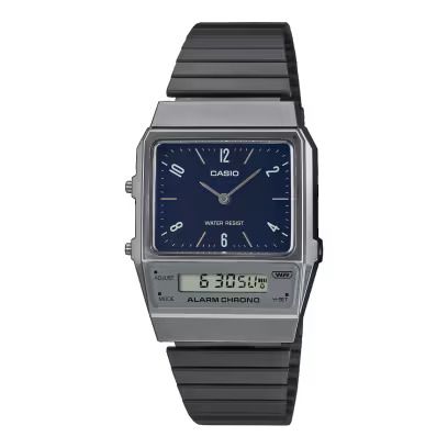 Orologio Casio Vintage Quadrato Black Orologio Casio Vintage Quadrato Black