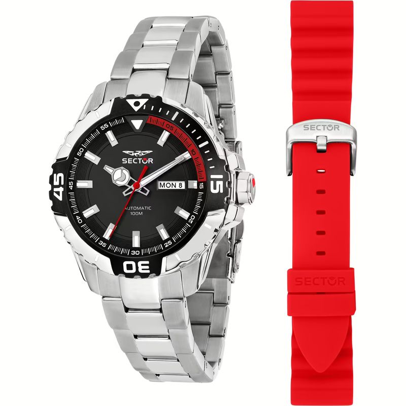 Orologio Sector Uomo Automatic Legend Black 43mm Orologio Sector Uomo Automatic Legend Black 43mm