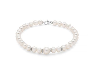 Bracciale “Perla” Con Baule e Fantasia 5-5,5 Miluna Bracciale “Perla” Con Baule e Fantasia 5-5,5 Miluna