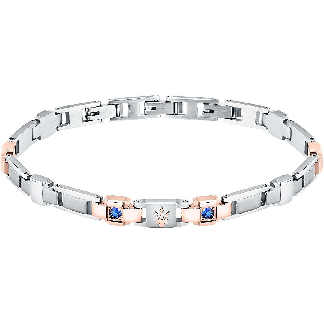 bracciale uomo gioielli Maserati Sapphire