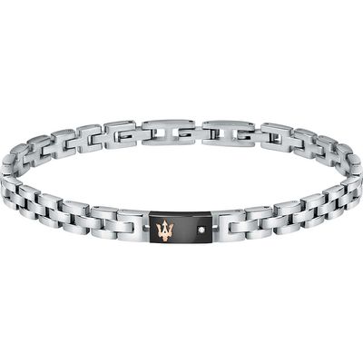 Bracciale Uomo Con Diamante Nero Maserati Bracciale Uomo Con Diamante Nero Maserati