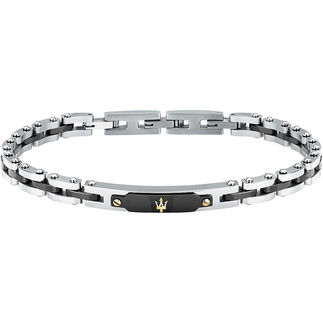 bracciale uomo Ceramic Gold Maserati