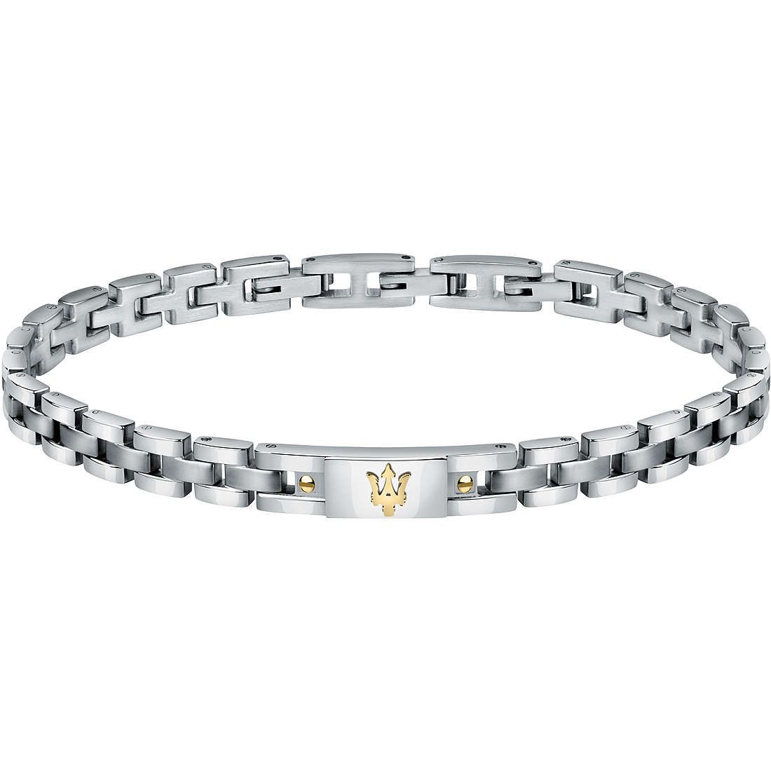 bracciale uomo gioielli Maserati