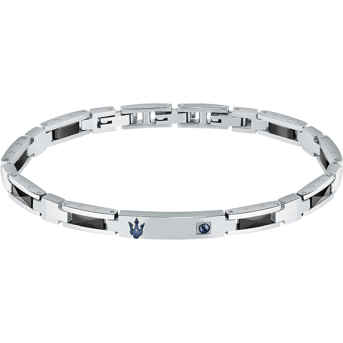 bracciale uomo gioielli Maserati Ceramic