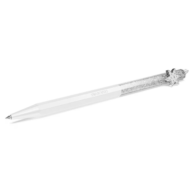 Penna a sfera Crystalline Forma ottagonale, Fiocco Di Neve Swarovski