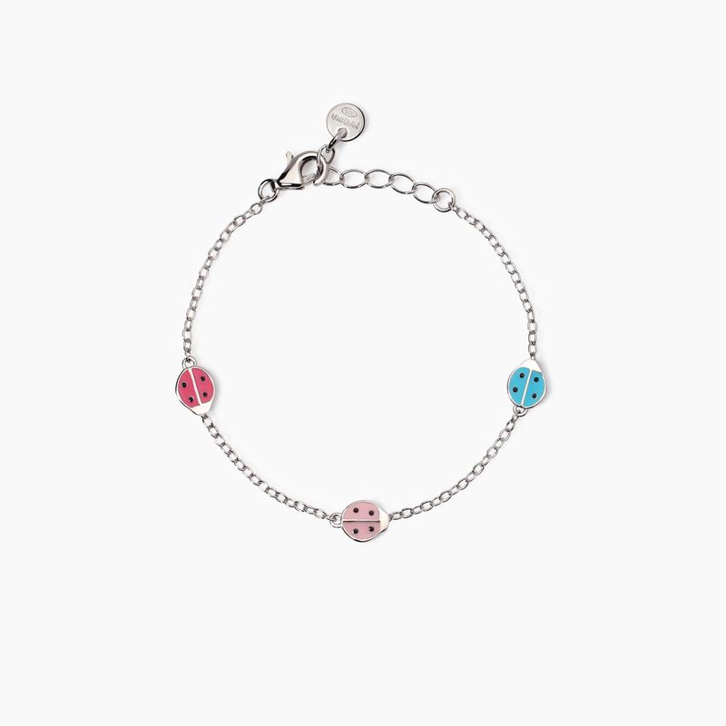 Bracciale con coccinelle smaltate Coccinelle Junior Mabina https://cdn.0brandcommerce.com/mabina/prd/5303_L.jpg