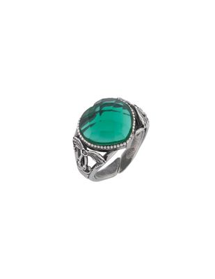 Anello Drago Cuore nel Cuore viola - Spadafora gioielli Anello Drago Cuore nel Cuore viola - Spadafora gioielli