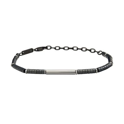 Bracciale Uomo B ROCKS BRACCIALE IN ACCIAIO ED EMATITE Bracciale Uomo B ROCKS BRACCIALE IN ACCIAIO ED EMATITE