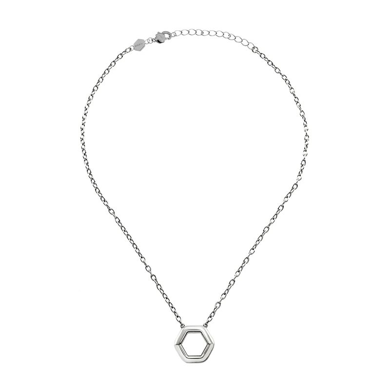 Collana Breil Donna HEXAGONIA COLLANA IN ACCIAIO Collana Breil Donna HEXAGONIA COLLANA IN ACCIAIO
