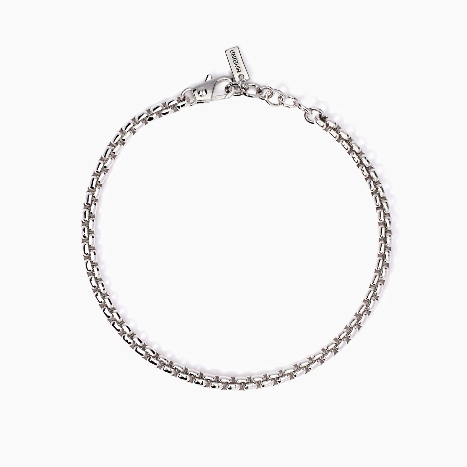 Bracciale uomo con catena veneta Box Mabina Gioielli Uomo