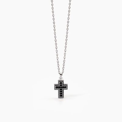 Collana uomo con croce Mystical Mabina Uomo
