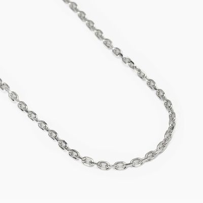 Collana in argento con catena forzatina EVERY DAY Mabina Gioielli - Uomo