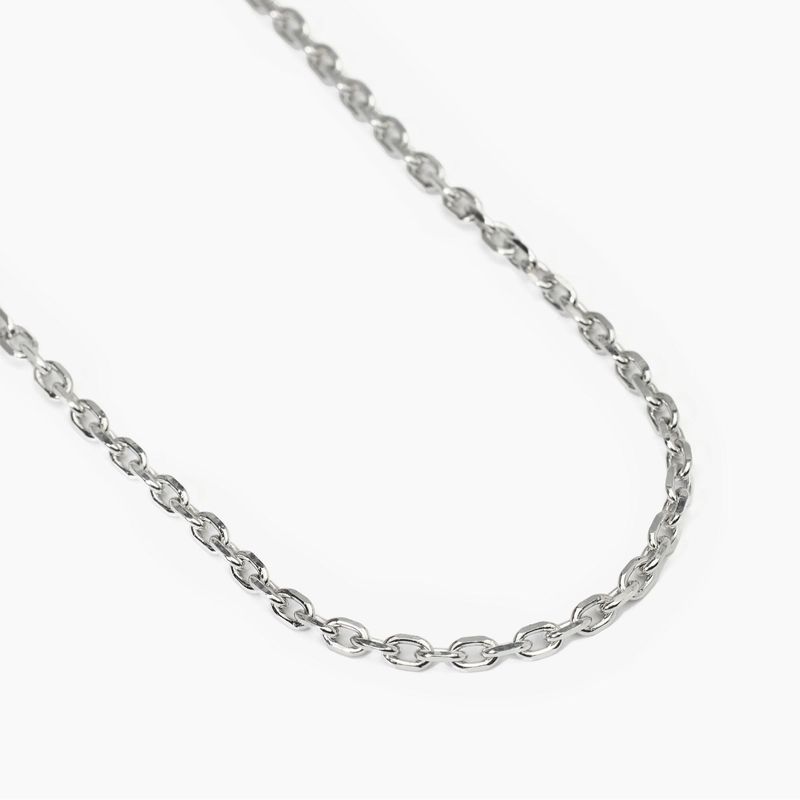 Collana in argento con catena forzatina EVERY DAY Mabina Gioielli - Uomo
