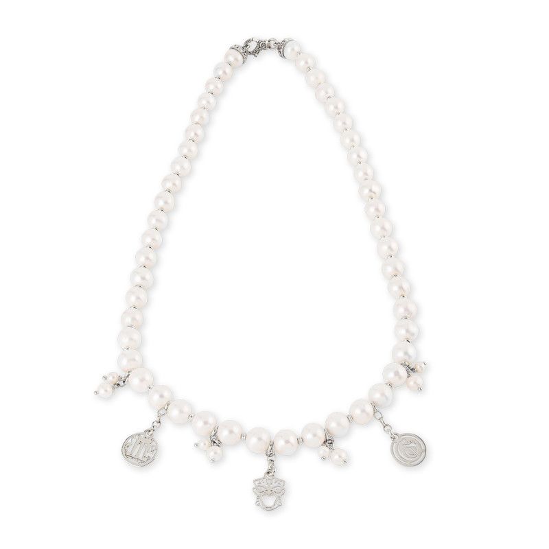 Collana Perla Con Ciondoli - Gerardo Sacco
