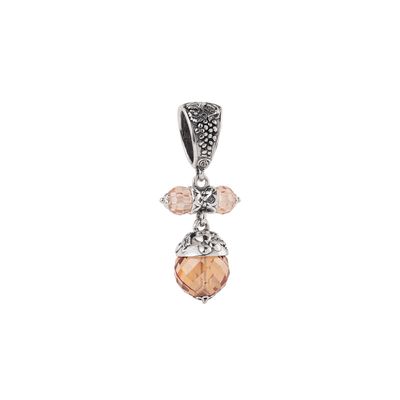 Ciondolo Stagioni Autunno in argento 925 con pietre cubic zirconia ambra  (autunno) - Gerardo Sacco