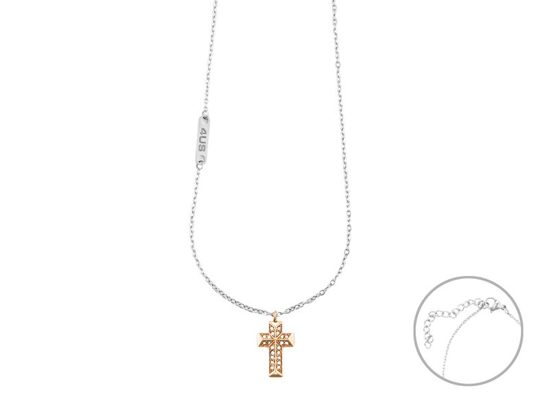 Collana 4US Cesare Paciotti croce uomo 4UCL6968 Collana 4US Cesare Paciotti croce uomo 4UCL6968