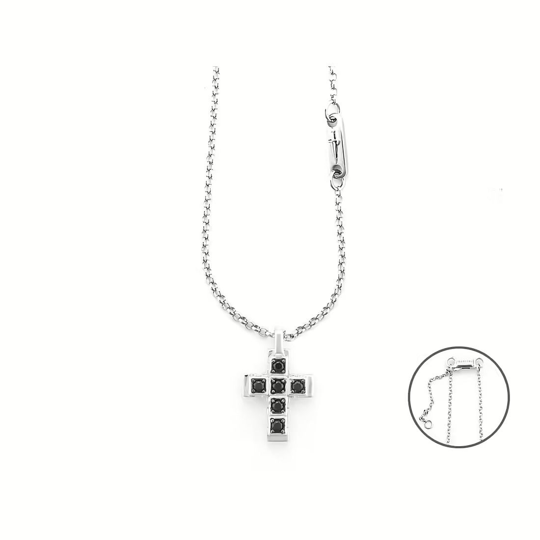 Collana CROCE Argento&Oro - Cesare Paciotti Blaze