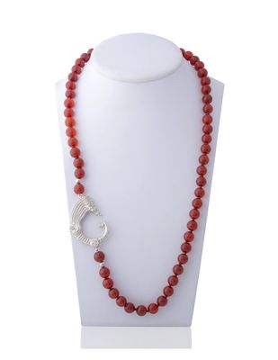 Collana Corallo E Drago - Spadafora Gioielli Collana Corallo E Drago - Spadafora Gioielli