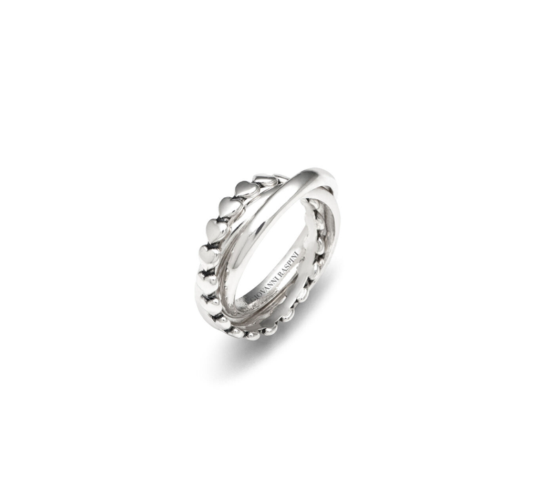 Anello Triplo Cuori- Giovanni Raspini Anello Triplo Cuori- Giovanni Raspini