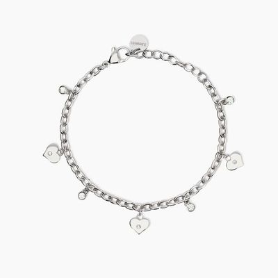 Bracciale in acciaio 316L cuori Donna 2Jewels