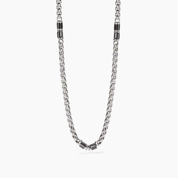 Collana in acciaio 316L PVD veramica Uomo 2jewels