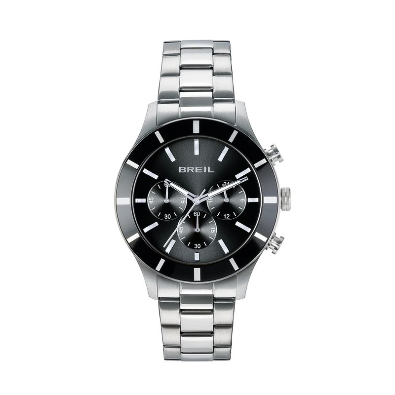 Orologio Breil Uomo REMIXER CHRONO BLACK GENT 42 MM Orologio Breil Uomo REMIXER CHRONO BLACK GENT 42 MM