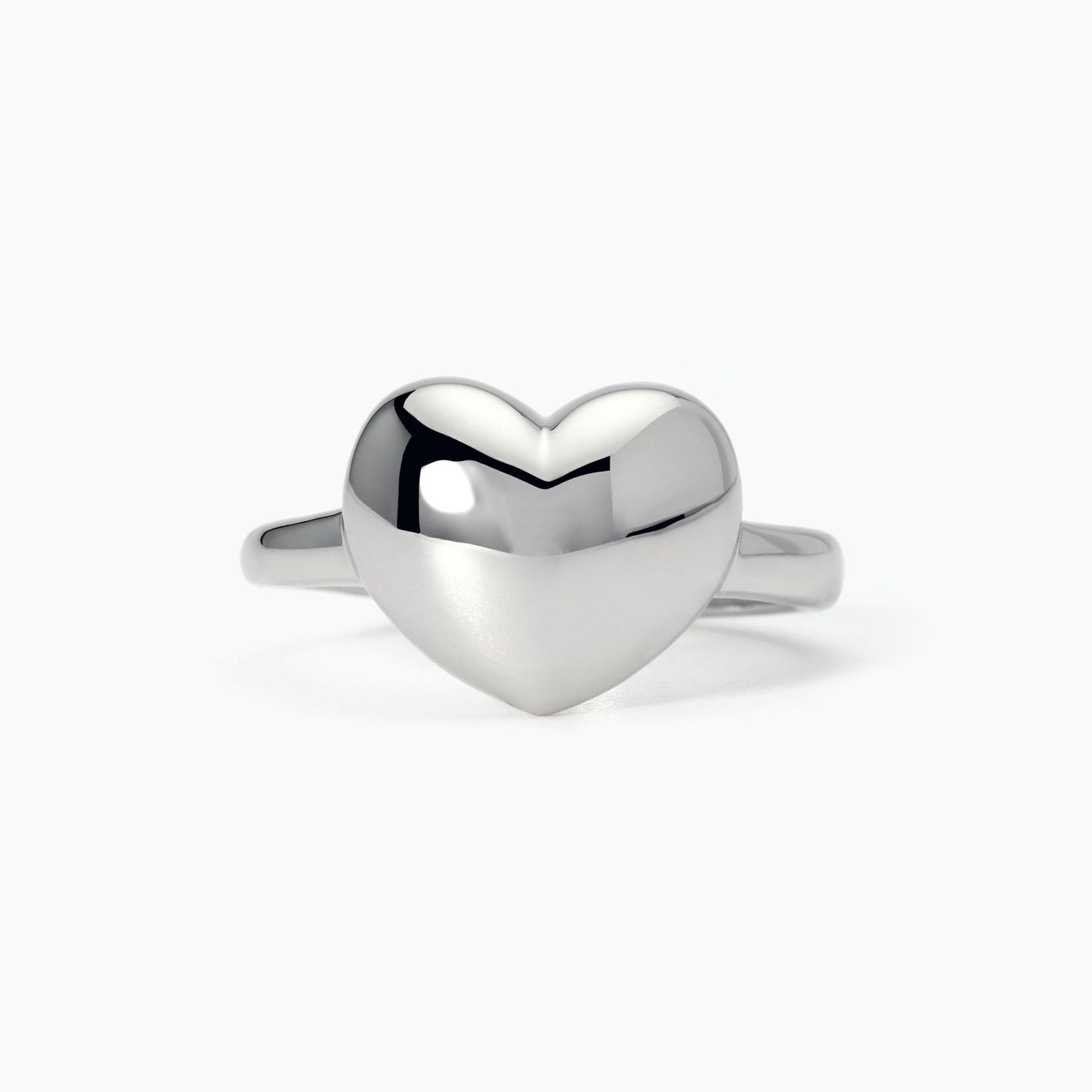 Anello chevalier con cuore DON'T SAY LOVE Mabina Gioielli