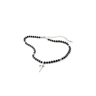 Collana Cesare Paciotti - ROSARIO ONICE NERO Collana Cesare Paciotti - ROSARIO ONICE NERO
