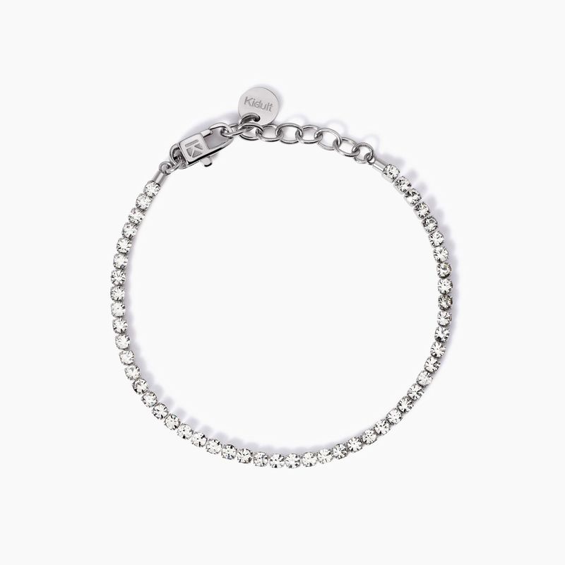Bracciale tennis cristalli bianchi Style 11 Kidult