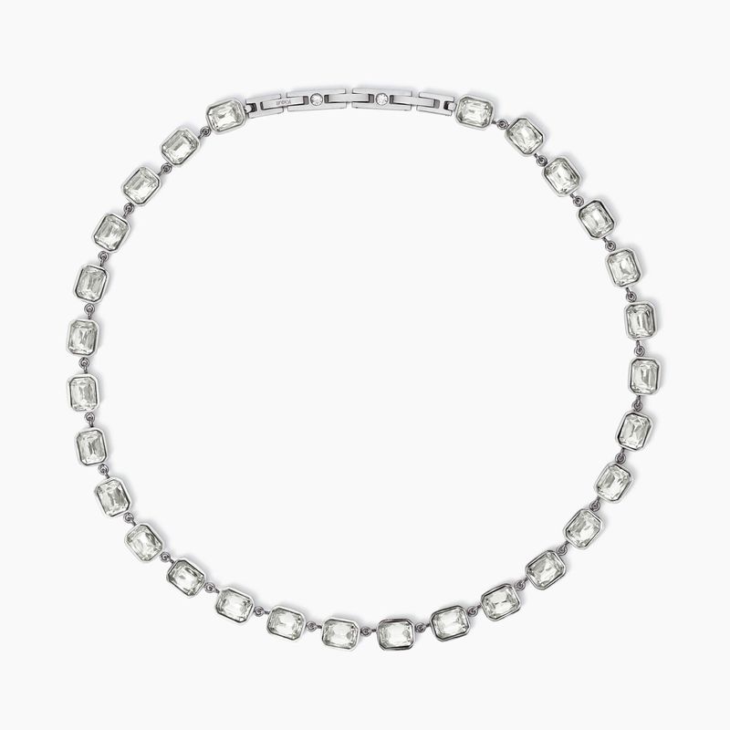 Girocollo con cristalli rettangolari Style 01 Kidult