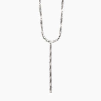 Girocollo tennis cravattino con cristalli Style 10 Kidult