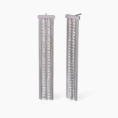 Orecchini con catena e tennis Style 02 Kidult
