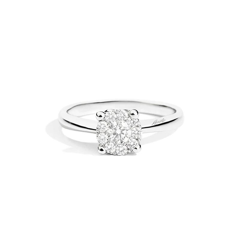 Anello Solitario Diamante Recarlo