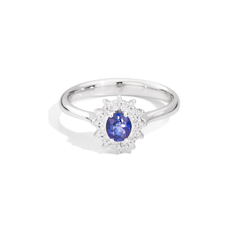 Anello Zaffiro Recarlo Anniversary