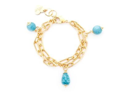 Bracciale Donna 4us Paciotti ANGELITE SFACCETTATA Bracciale Donna 4us Paciotti ANGELITE SFACCETTATA
