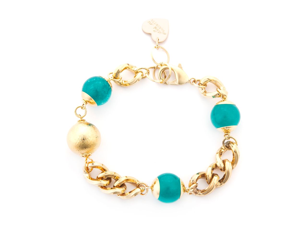 Bracciale Donna 4us Paciotti GIADA TURCHESE Bracciale Donna 4us Paciotti GIADA TURCHESE