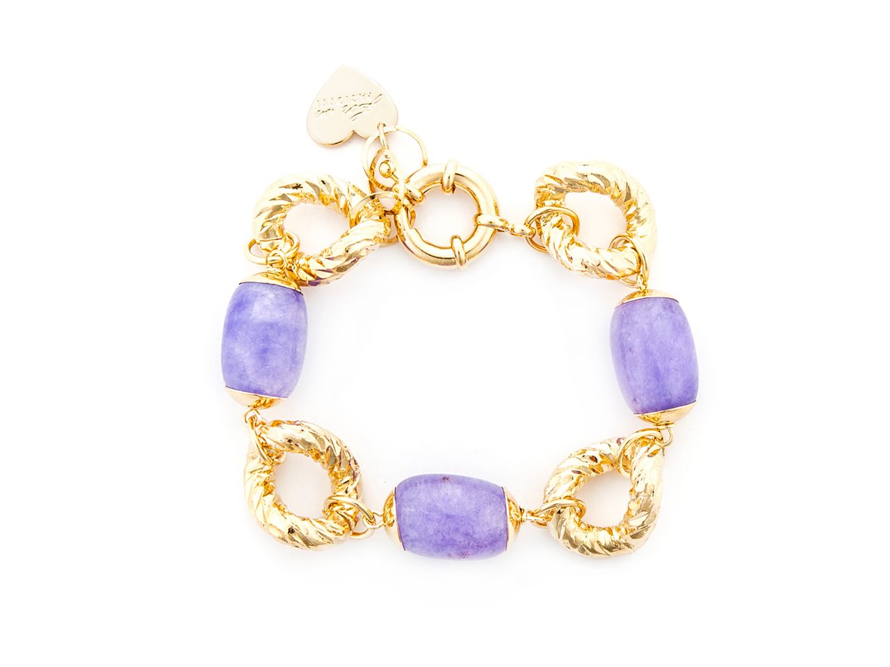 Bracciale Donna 4us Paciotti GIADA VIOLA