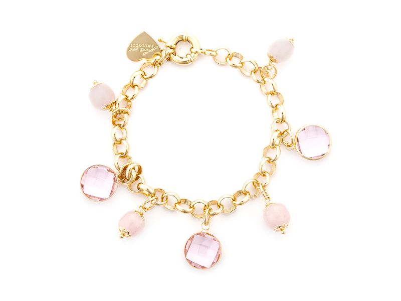 Bracciale Donna 4us Paciotti PIETRE ROSA Bracciale Donna 4us Paciotti PIETRE ROSA
