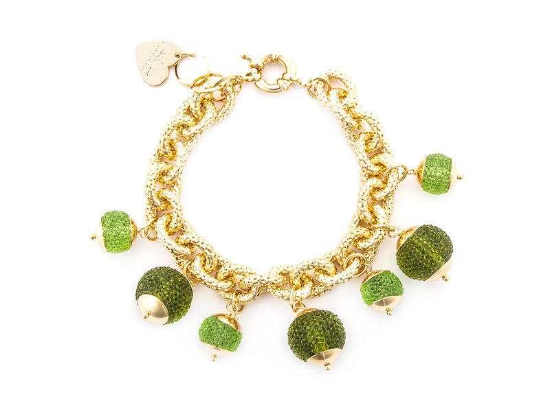 Bracciale Donna 4us Paciotti RESINA VERDE Bracciale Donna 4us Paciotti RESINA VERDE