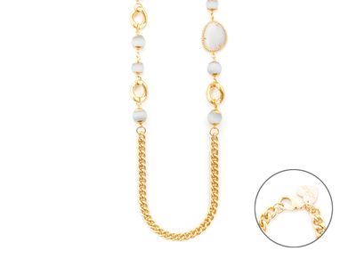 Collana Donna 4us paciotti OCCHIO GATTO BIANCO Collana Donna 4us paciotti OCCHIO GATTO BIANCO