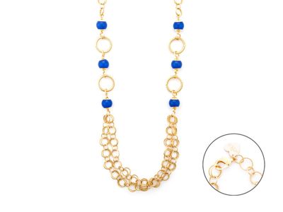 Collana Donna 4us paciotti GIADA BLU Collana Donna 4us paciotti GIADA BLU
