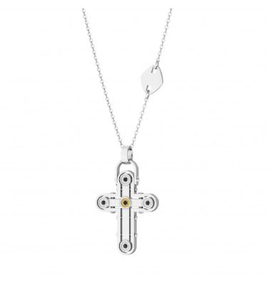 Collana 4US Cesare Paciotti croce uomo 4UCL7663 https://www.clessidrajewels.com/227618-large_default/collana-4us-cesare-paciotti-croce-uomo-4ucl766…