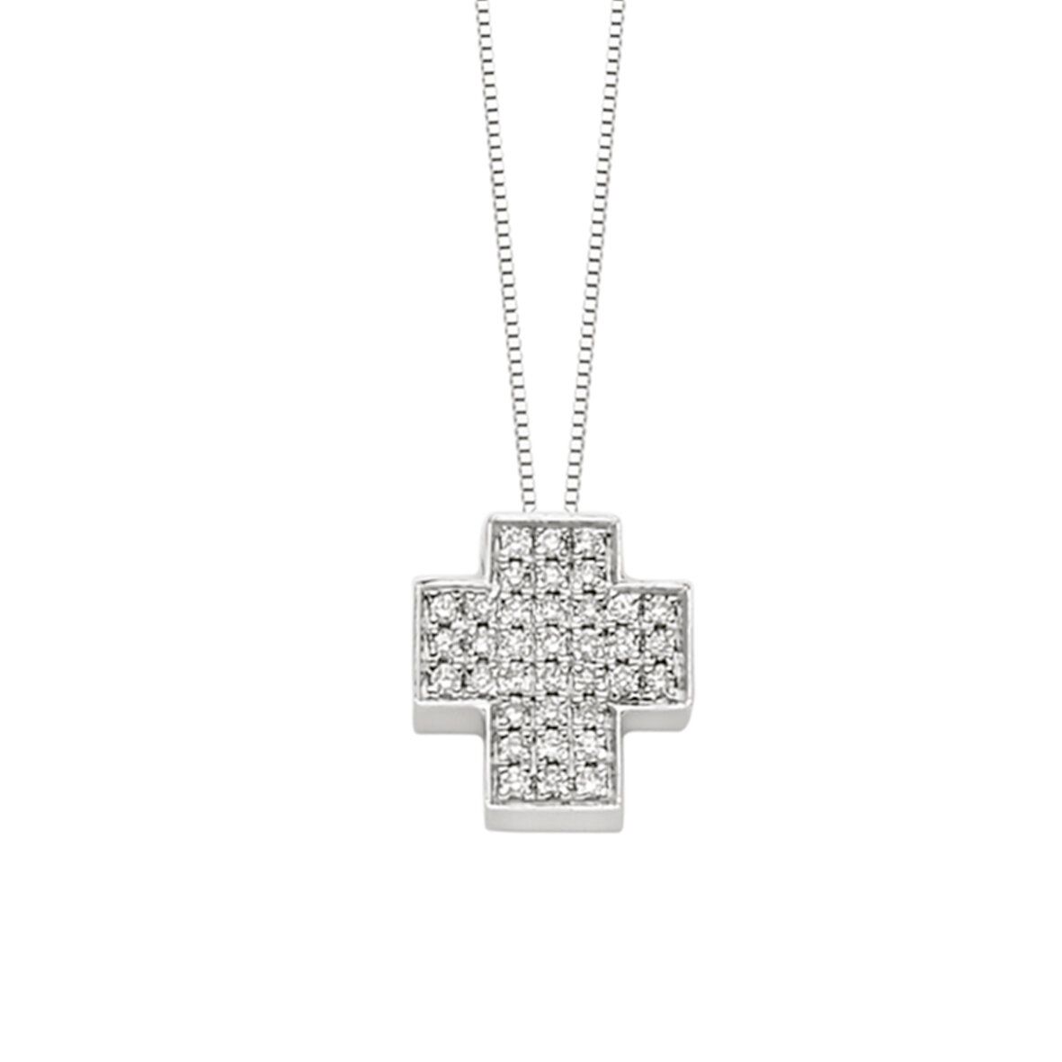 Croce con diamanti DonnaOro